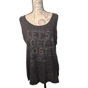 Maurices XL Let’s Get Lost Together Tank Top